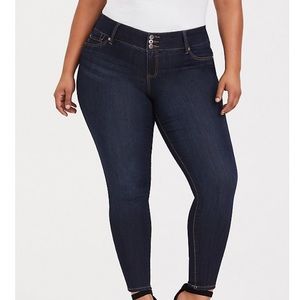 Sz14 Torrid Dark wash jeggings
